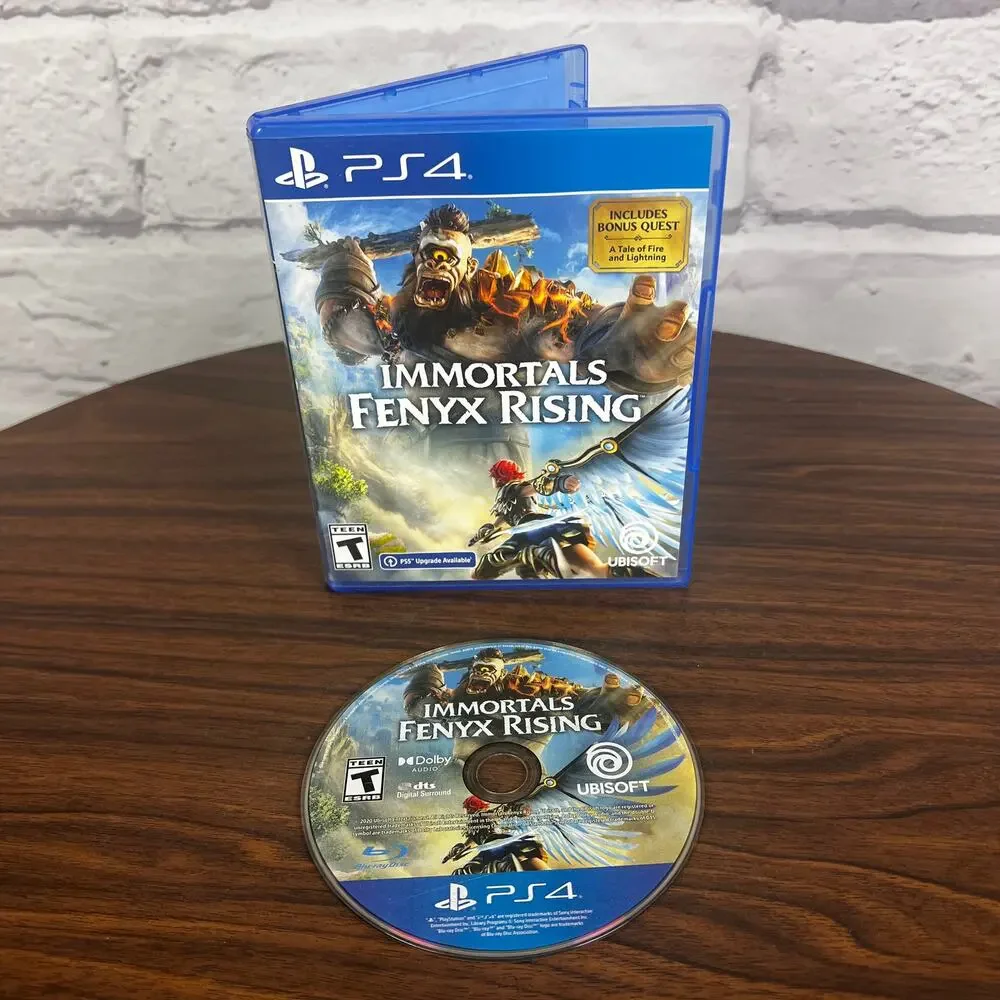 PlayStation PS4 Immortals Fenyx Rising PlayStation 4 Case And Disc Video Game
